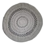 Full Crochet Knitted Plain Bath Mat