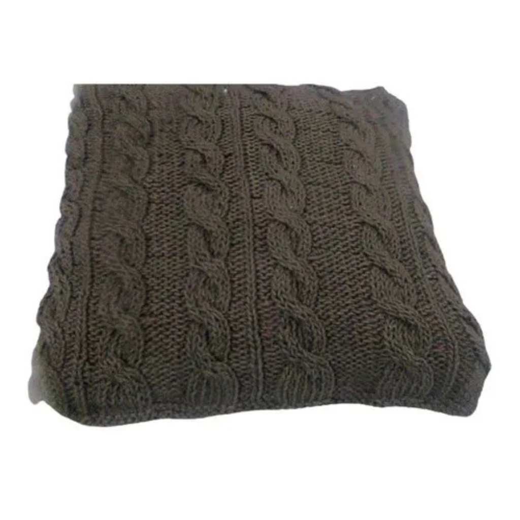 Untitled design - 2026-03-25T164245.661 Cotton Hand Knitted Cushion Cover - Image 1