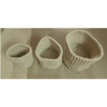 White Hand Knitted