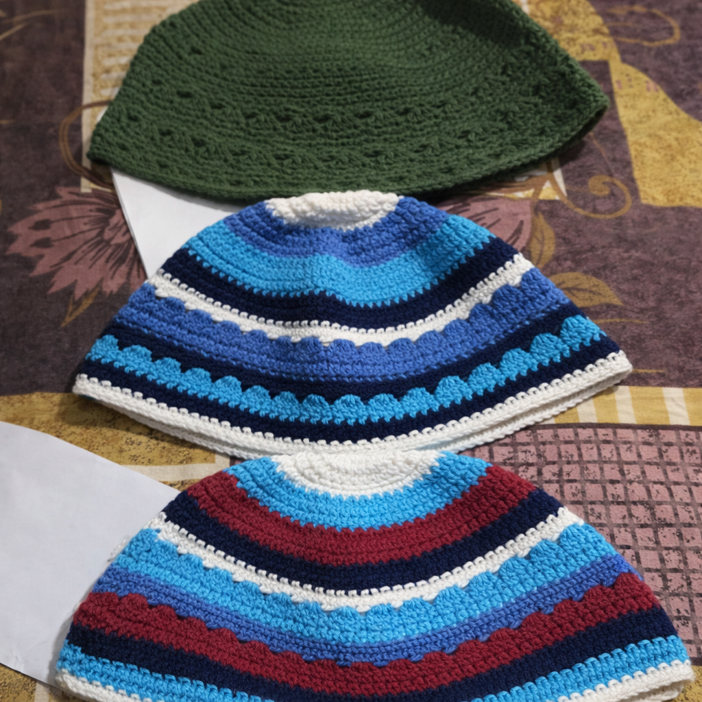 Untitled design - 2026-03-25T173830.470 Crochet Cap - Image 1