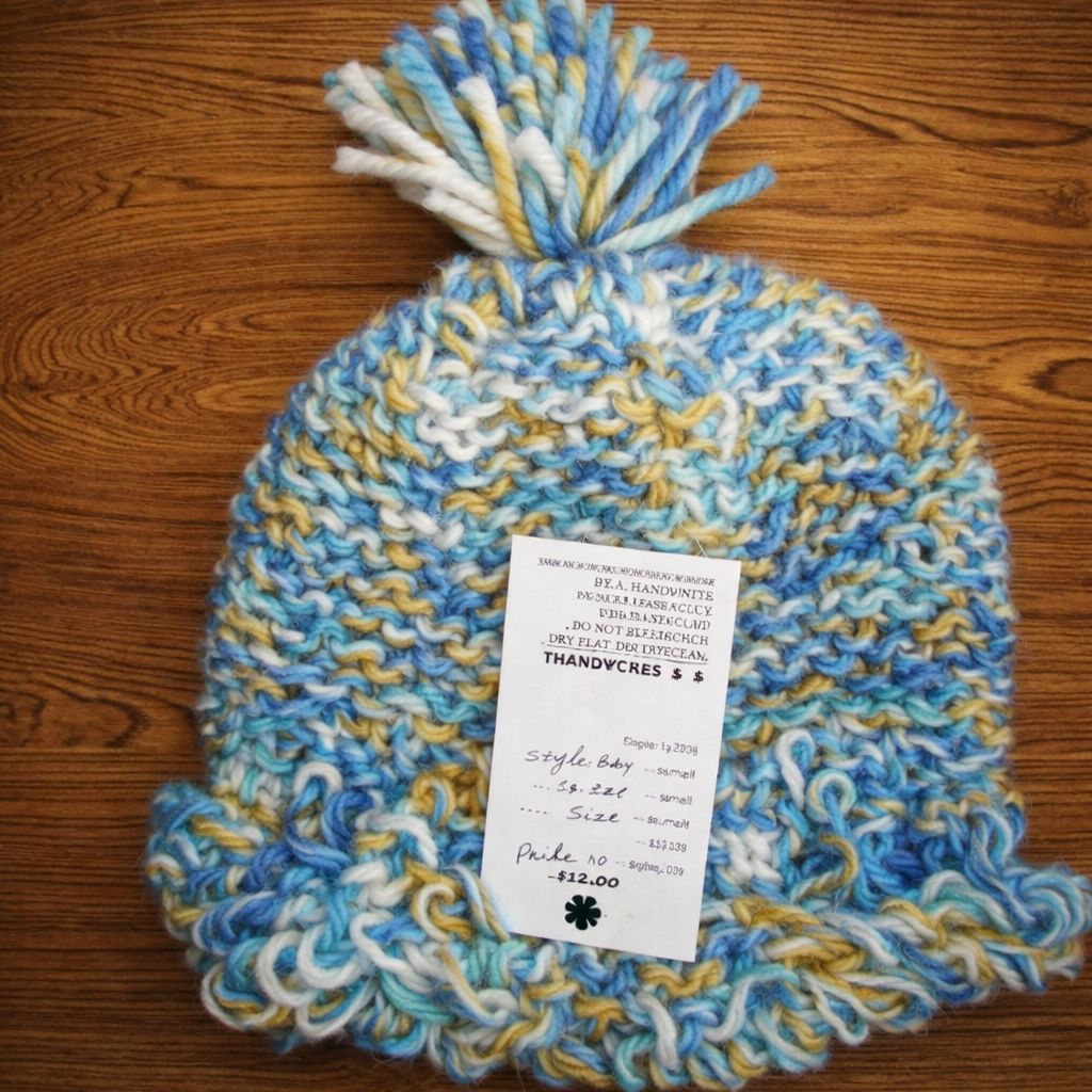 Untitled design - 2026-03-25T181047.502 Crochet Fancy Knit Cap - Image 1