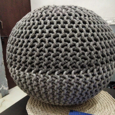 hand-knitted-pouf